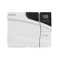 Autoclave Classe B 18 Litres Kinefis Deluxe + Distillateur d'eau gratuit : avec imprimante interne, double verrouillage de sécurité, USB et écran LCD Autoclave Classe B 18 Litres Kinefis Deluxe + Distillateur d'eau gratuit : avec imprimante interne, double verrouillage de sécurité, USB et écran LCD